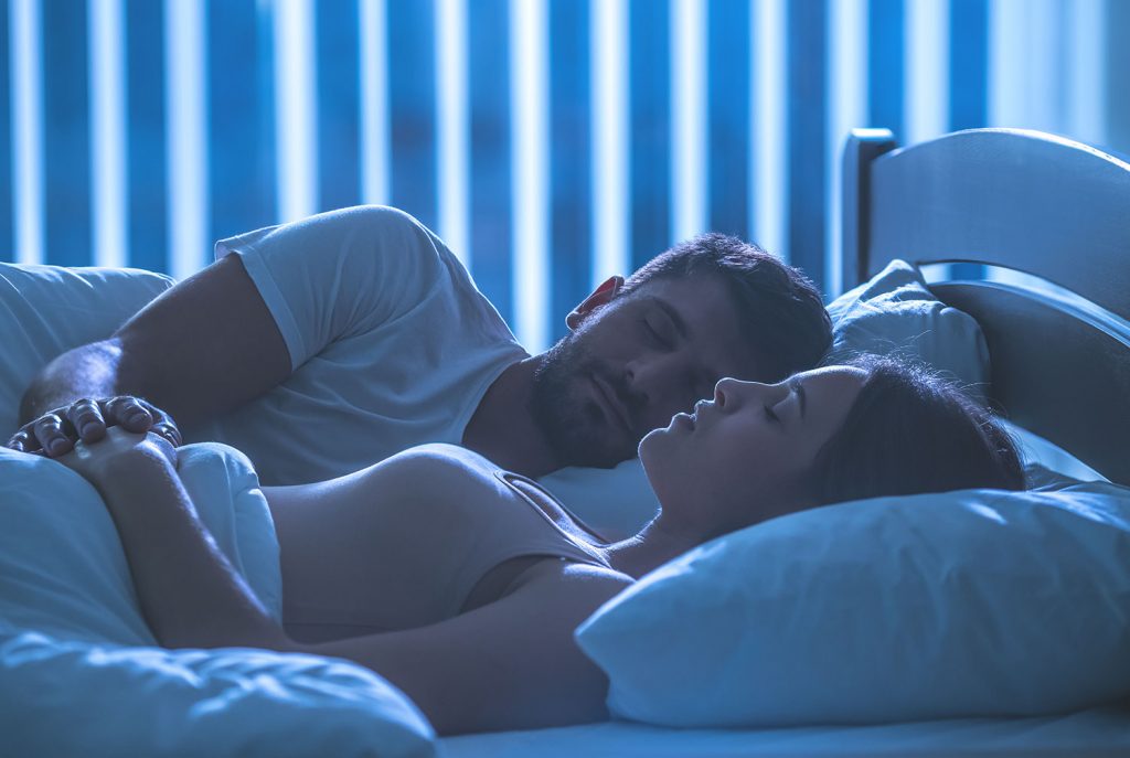 couple sleeping